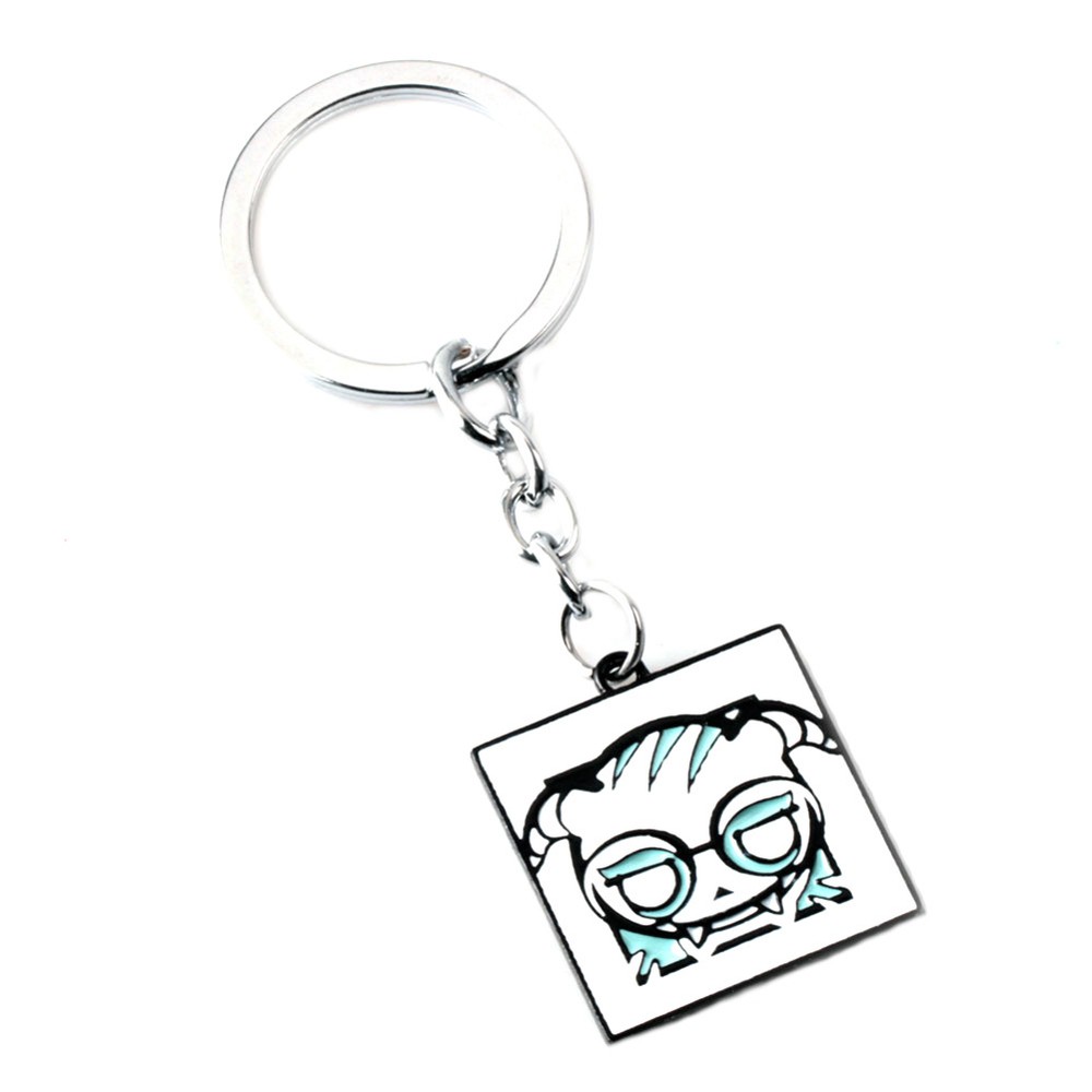 Tom Clancy Rainbow Six Metal Keychain Key Ring Pendant