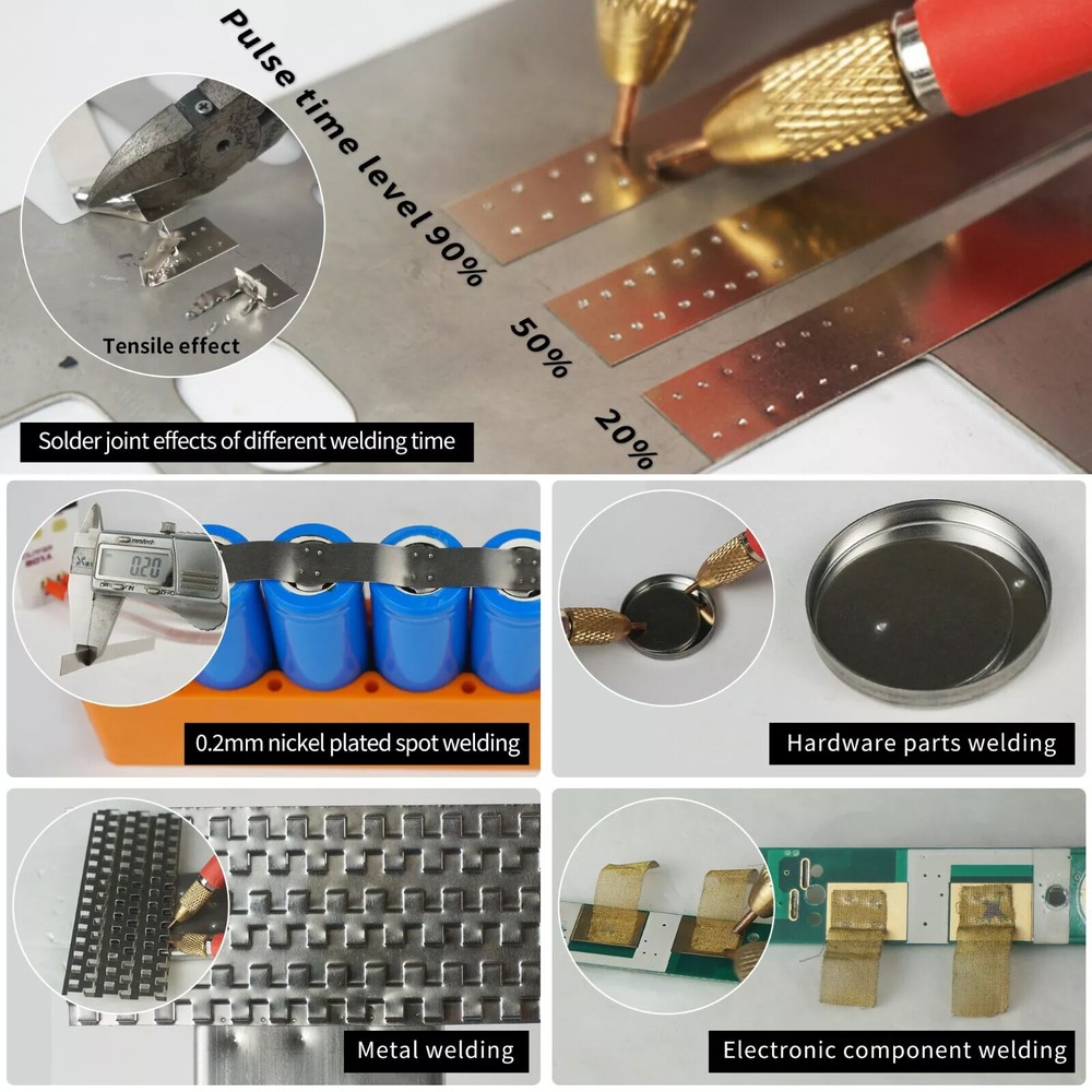 801A Capacitor Energy-Storage Pulse Welding Machine For Mobile Phone Battery E6