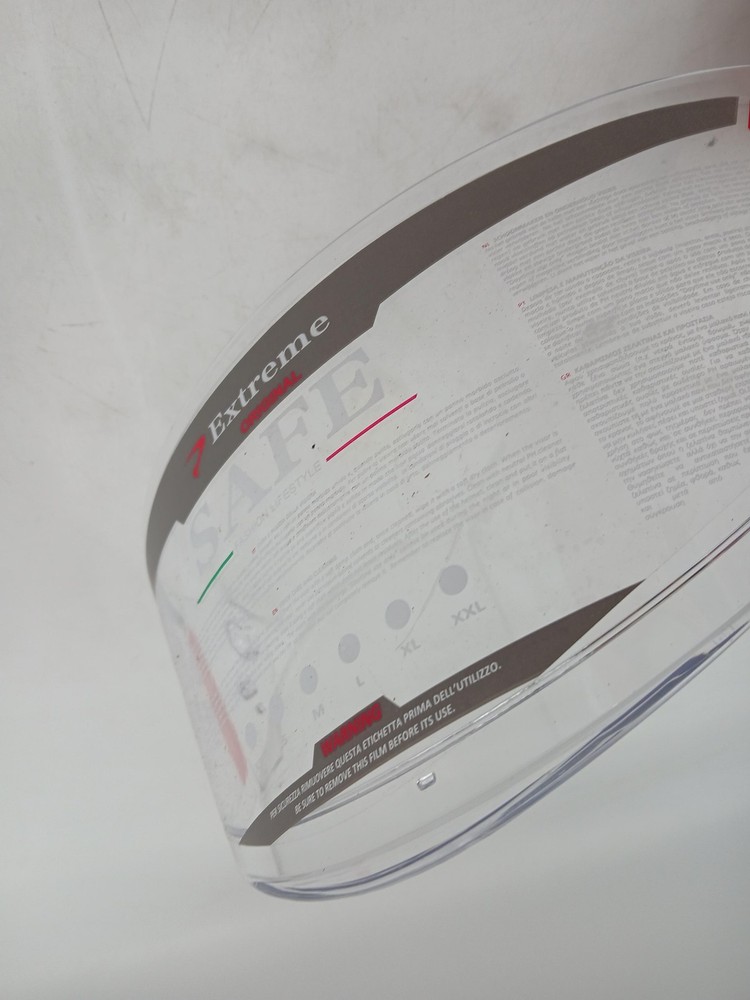 Extreme Helmet Protective Visor Face Shield Clear One Size SAFE Original New
