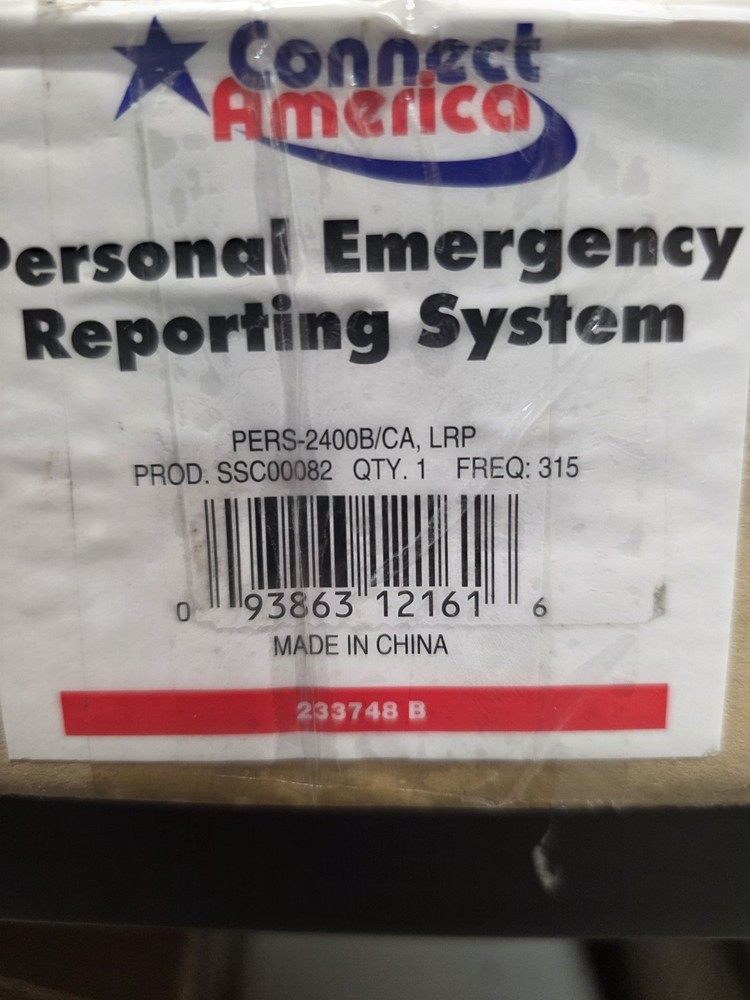 Medical Alert PERS-2400B Personal Emergency Reporting System Base & Transmitters