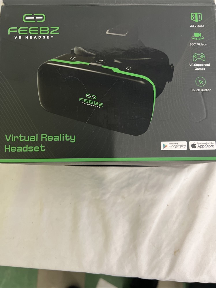 VR Headset for iPhone & Android - for | Includes BT Remote Controller + Built...