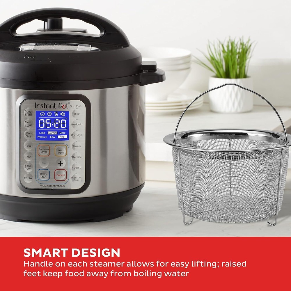 Instant Pot Official Mesh Steamer Basket Set