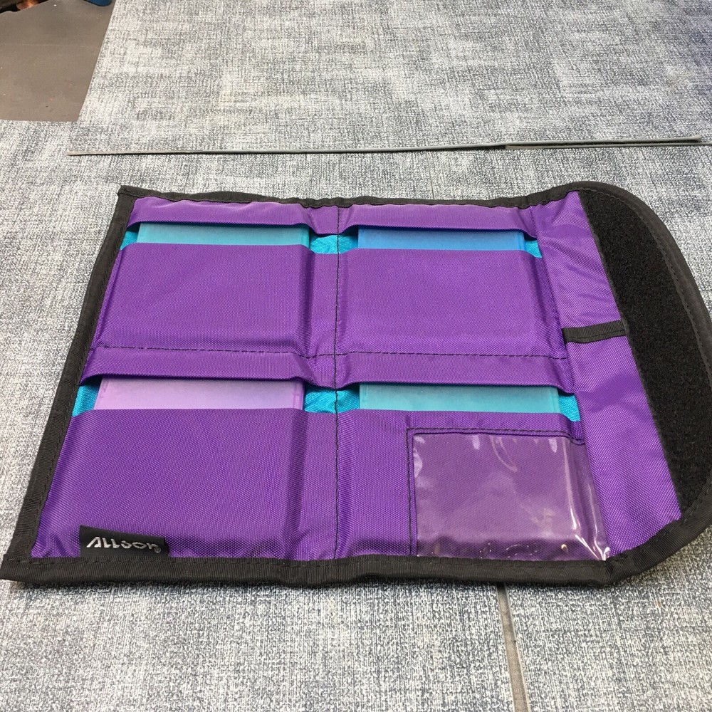 Allsop 3.5" computer diskette empty plastic storage organizer boxes and pouch