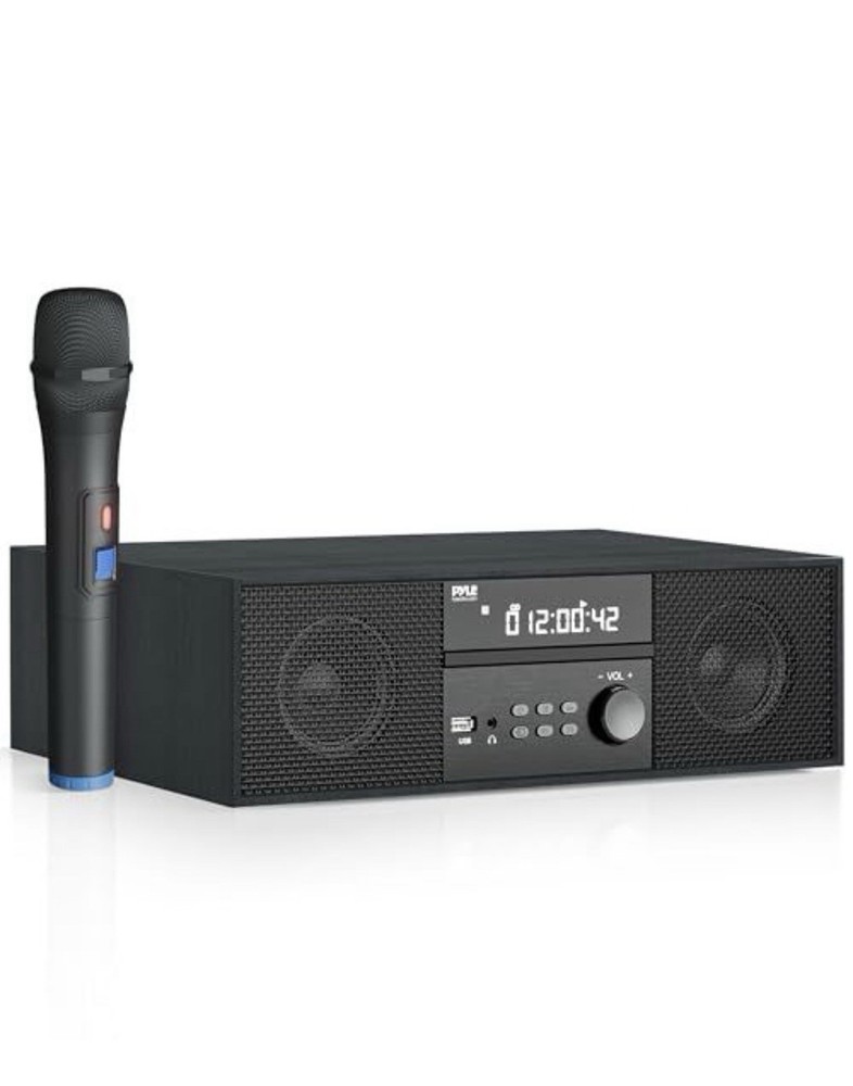 Pyle Home CD Stereo System - PHCD26 W/Wireless Microphone-Multimedia Disc Player