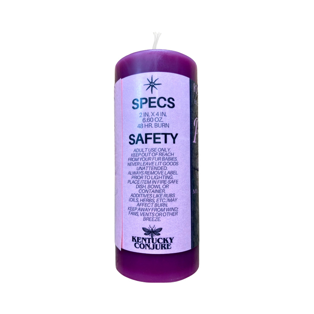Premonition 2x4 Candle - Blessing - Handmade - Witchcraft, Hoodoo, Wicca