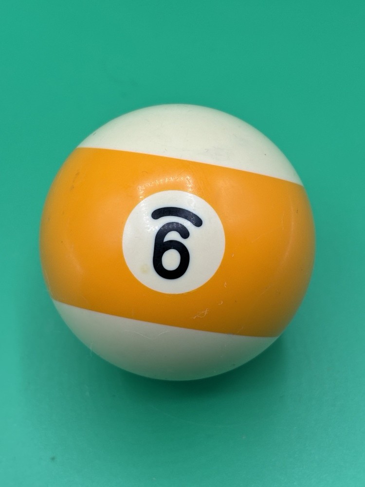 Vintage Pool Table Replacement Ball 2 1/4"