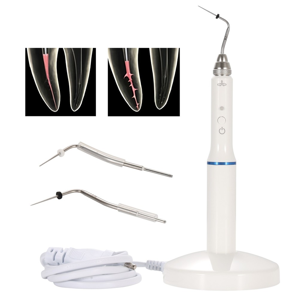 Dental Teeth Wireless Endo Heated Pen Gutta Percha Obturation System+ Fill Tips