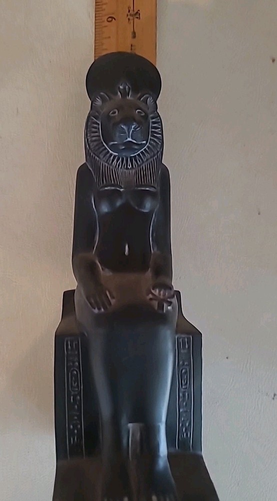 Sekhmet Sitting Great Goddess Statue, Replica