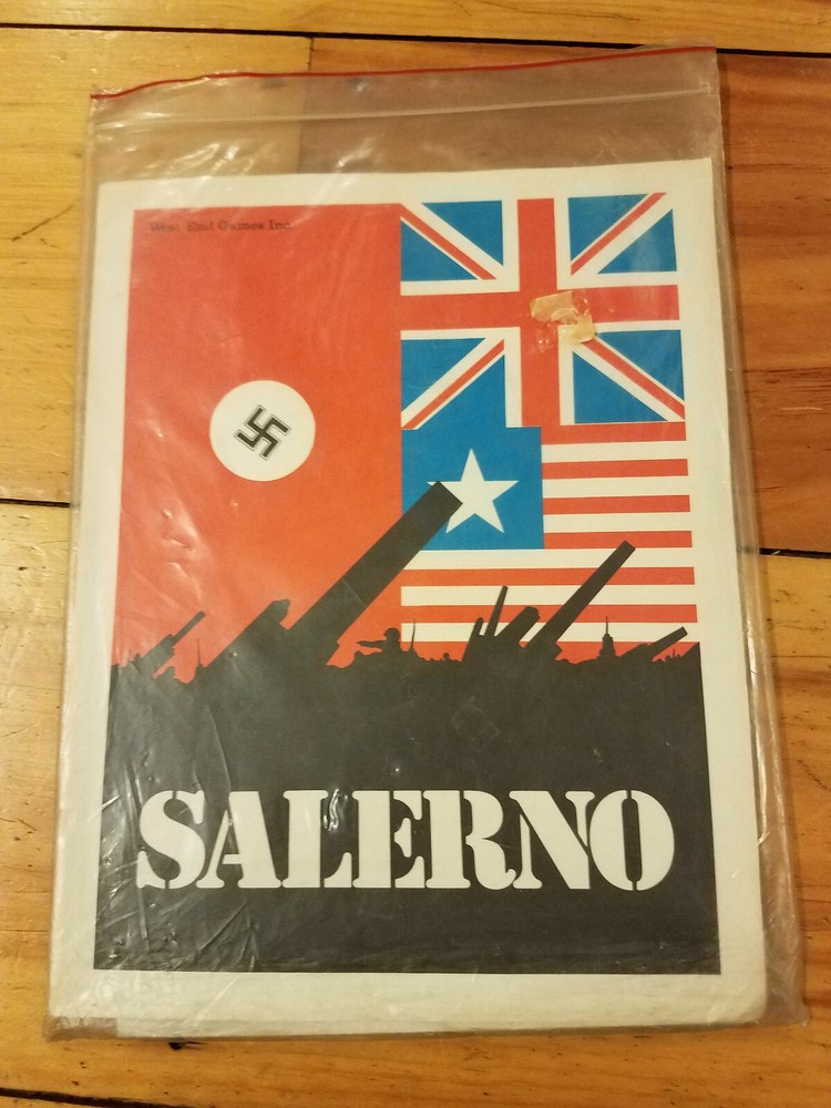 Salerno Code Word Avalanche West End Games Mint and Unpunched