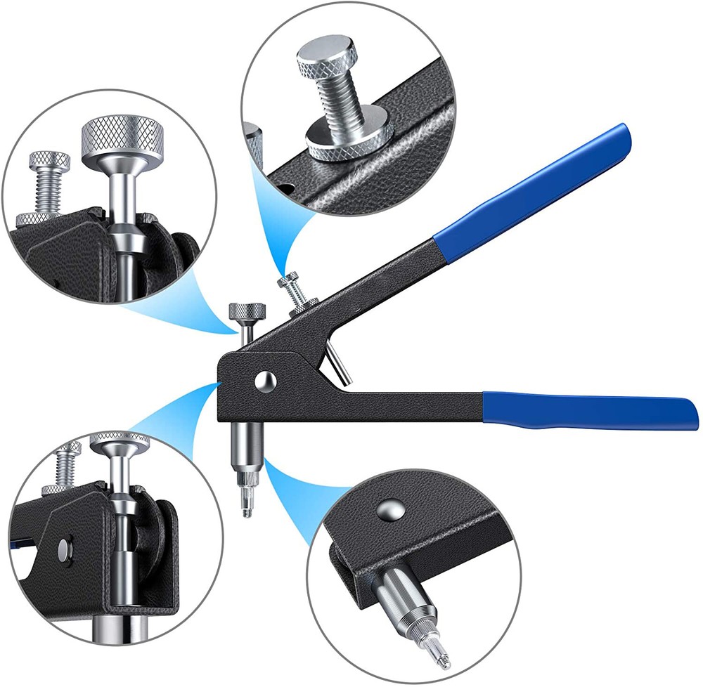 220/1000/1450 Nuts Rivet Gun Kit Rivnut Thread Setting Tool Nut Setter NutSert