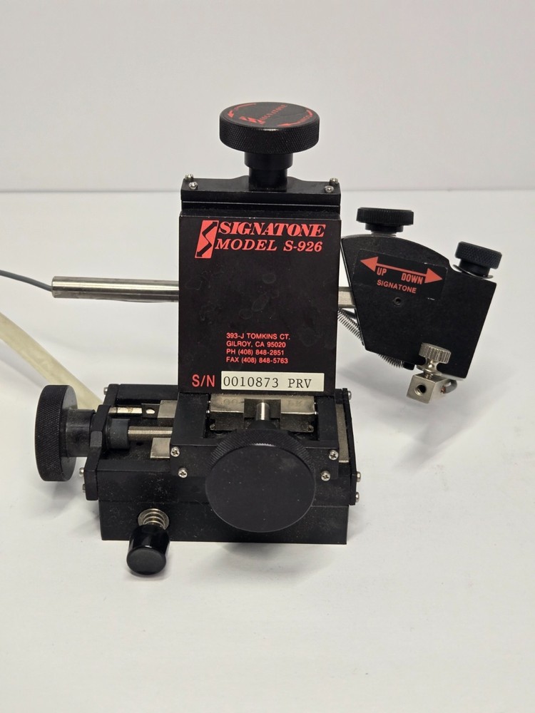 SIGNATONE S-926 PLV MICRO POSITIONER & PROBE - NICE