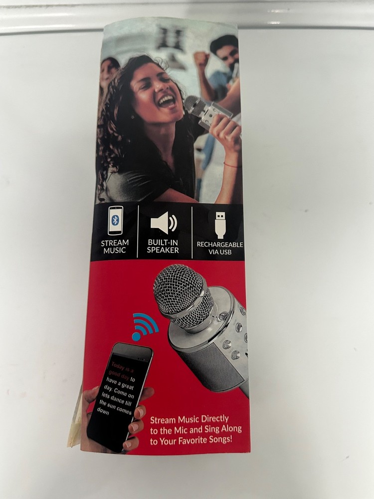 bluetooth karaoke wireless microphone speaker