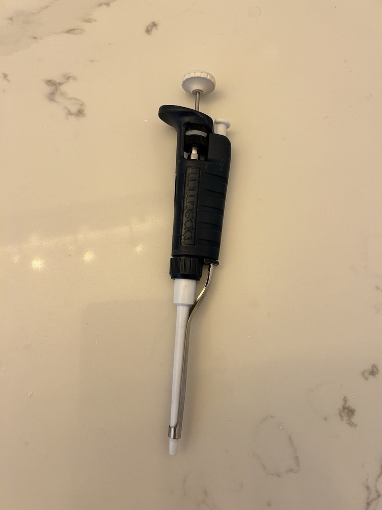 Gilson P200 Single Channel Pipettor Adjustable 10-100 µL
