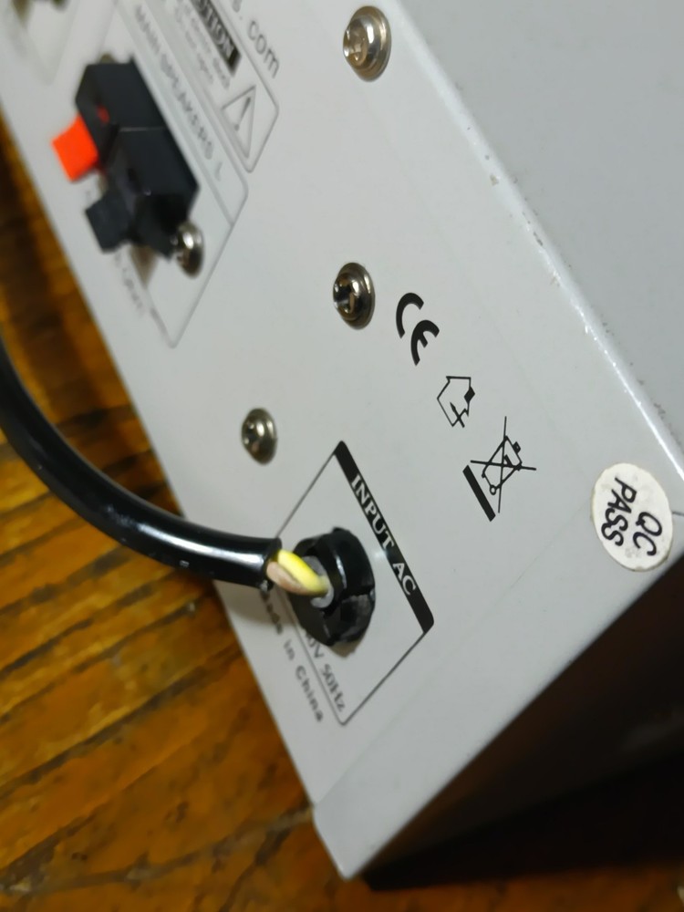Skytronic Integrated Amplifier Hifi Separate With Karaoke Mic Inputs Working