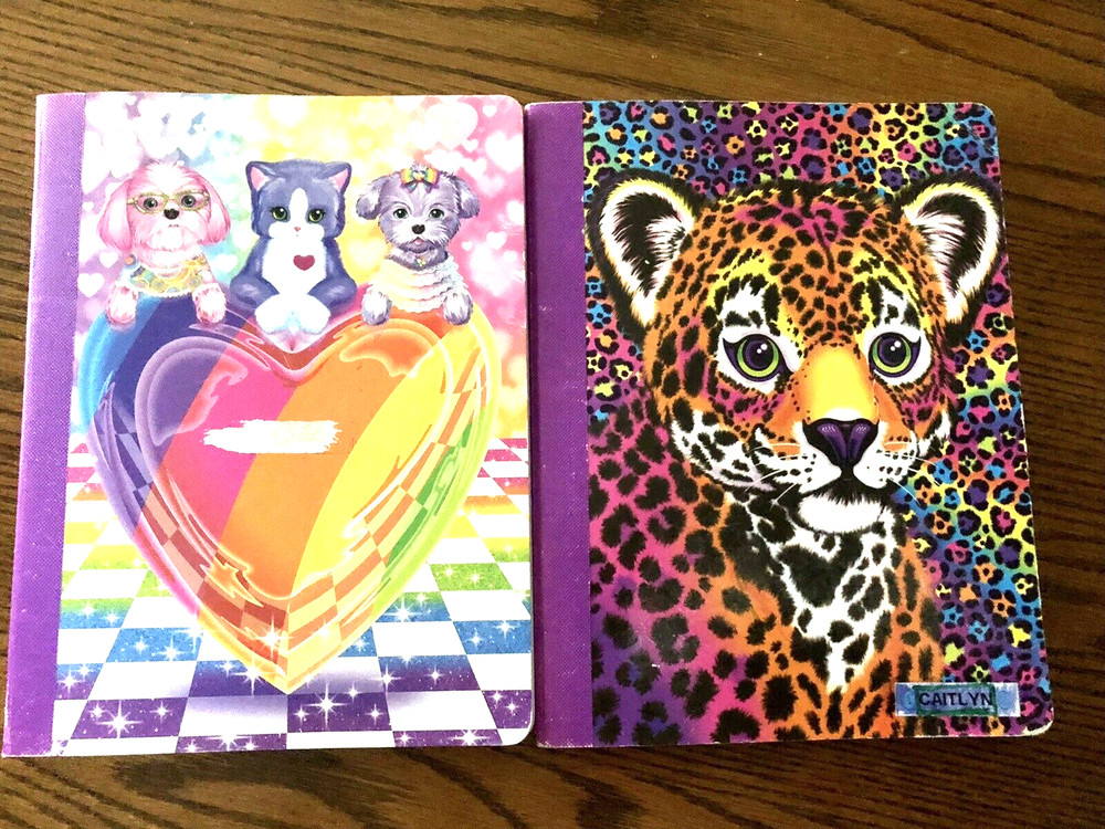 2 LISA FRANK Notebooks