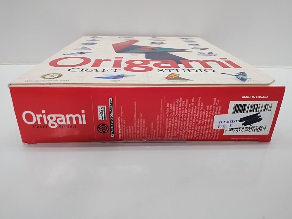 Origami Craft Studio (PC CD-ROM, 2002)