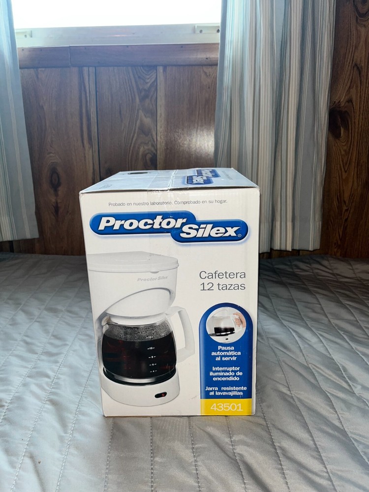 Proctor Silex 43501 12-Cup Coffee Maker White