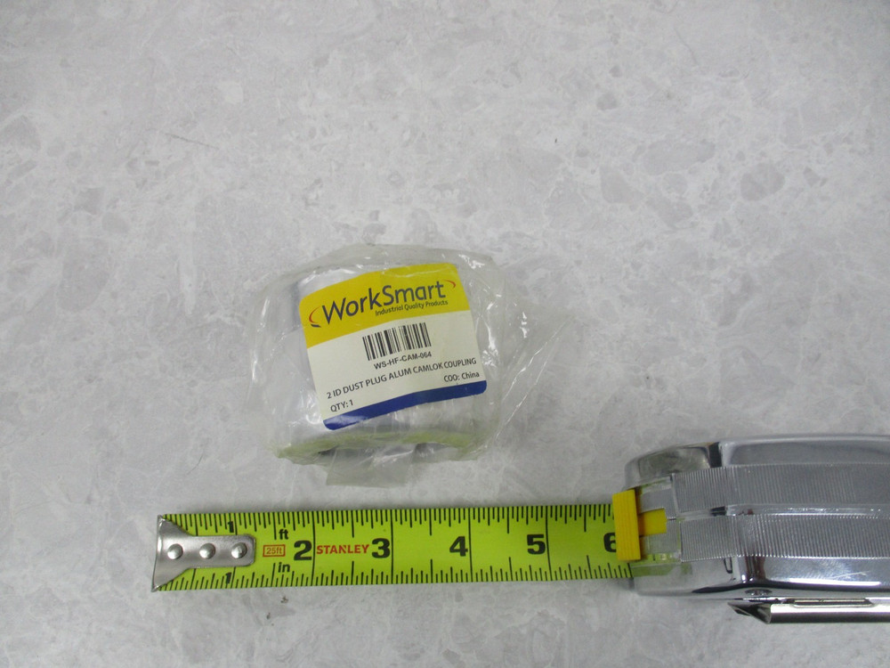 WORKSMART WS-HF-CAM-064 2" DUST PLUG CAMLOCK COUPLING, V0846