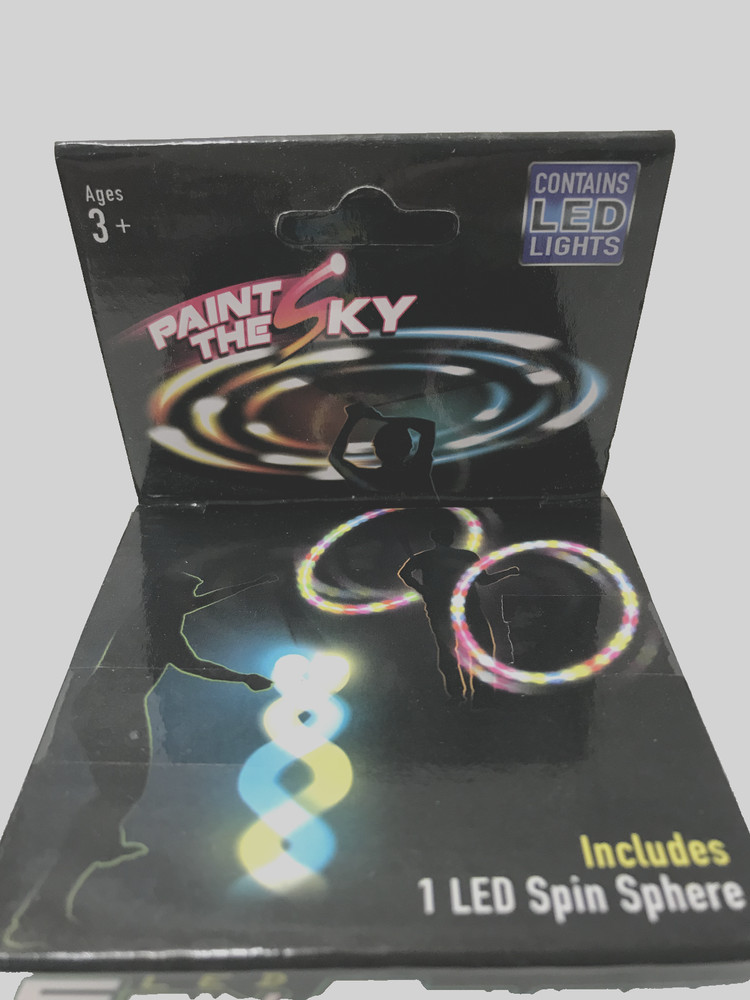 Mind Scope, Paint The Sky, LED Spin Sphere, 9 Light Modes