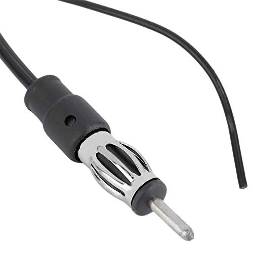 Universal Car Hidden Amplified Antenna Kit 12v Electronic medium, Black