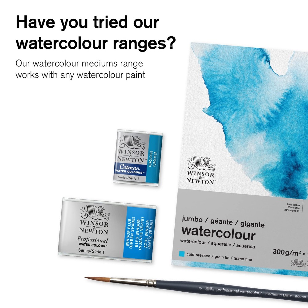 Watercolor Medium Ox Gall Liquid for Improving Paint Flow 75 ml Bottle