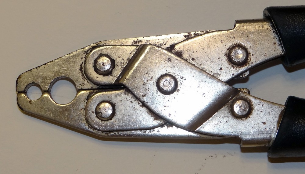 Jerrold & Unmarked Cable-Connector Crimper Pliers, Pre-owned