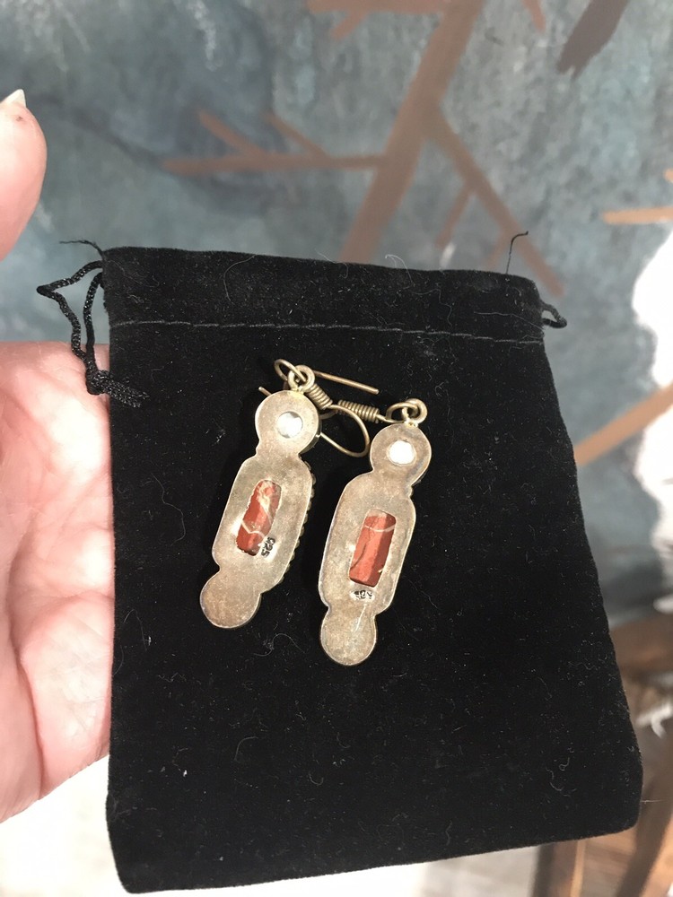 Artisan Made Sterling Silver Earrings