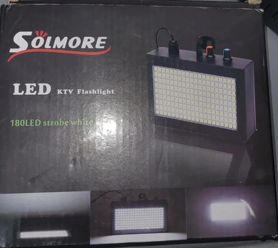 solmore led strobe ligth 18LED OPEN BOX