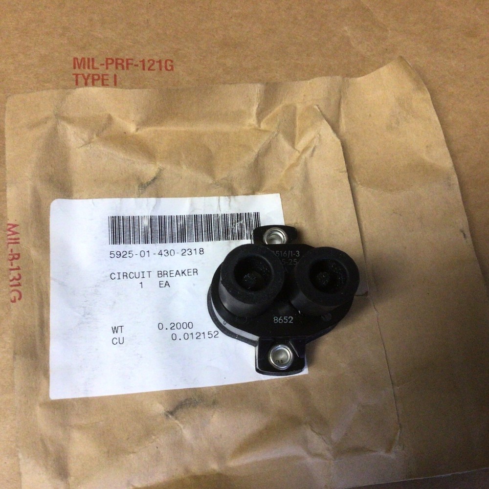 Circuit Breaker, 25 Amp, M13516/1-3, NOS
