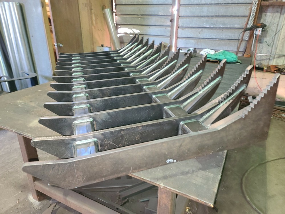 78" Extreme Severe Root Rake/skidsteer/tractor Universal Hookup