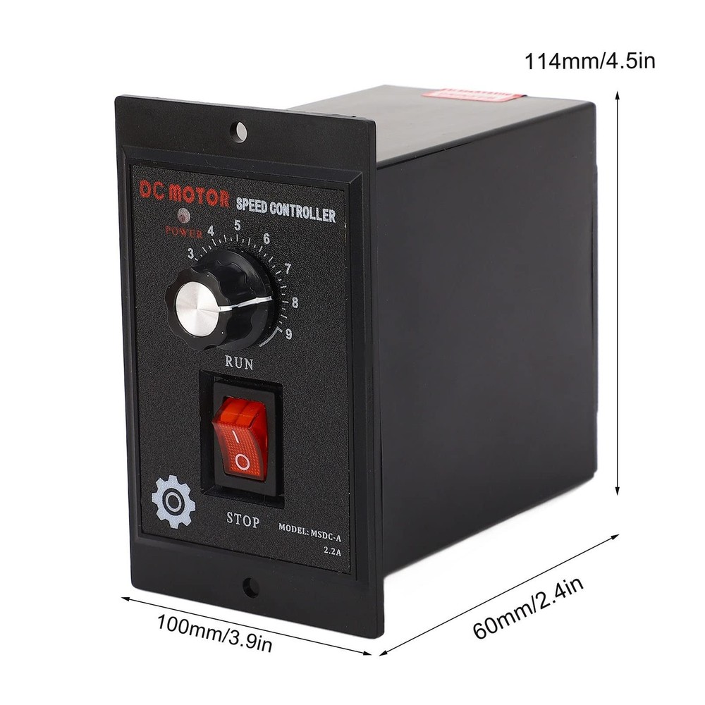 DC Motor Speed Controller, AC 110V Input DC 90V Output Motor Speed Controller...