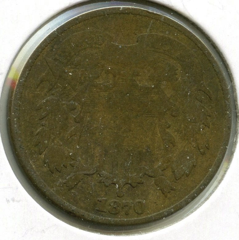 1870 2-Cent Coin - Two Cents - P866