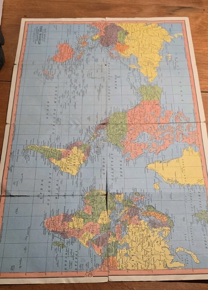 Servicemans World War Map
