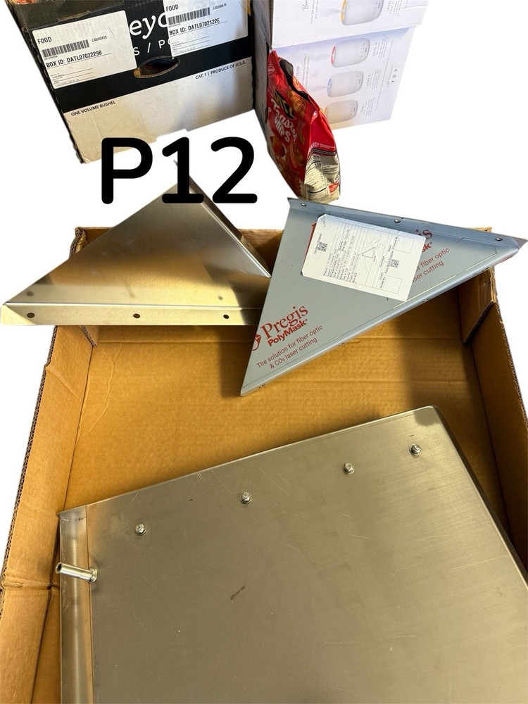 Advance Tabco DT-6R-12 42" Wall Mounted Solid Sorting Shelf Stainless