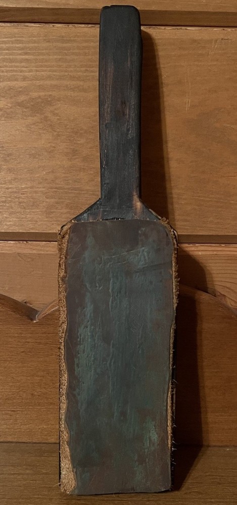Homemade Double Sided Leather Strop Grass Fed Leather