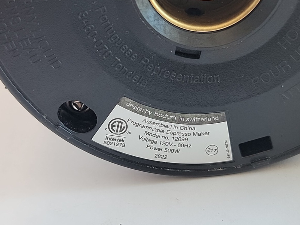 Bodum Chambord Programmable Automatic Espresso Coffee Maker