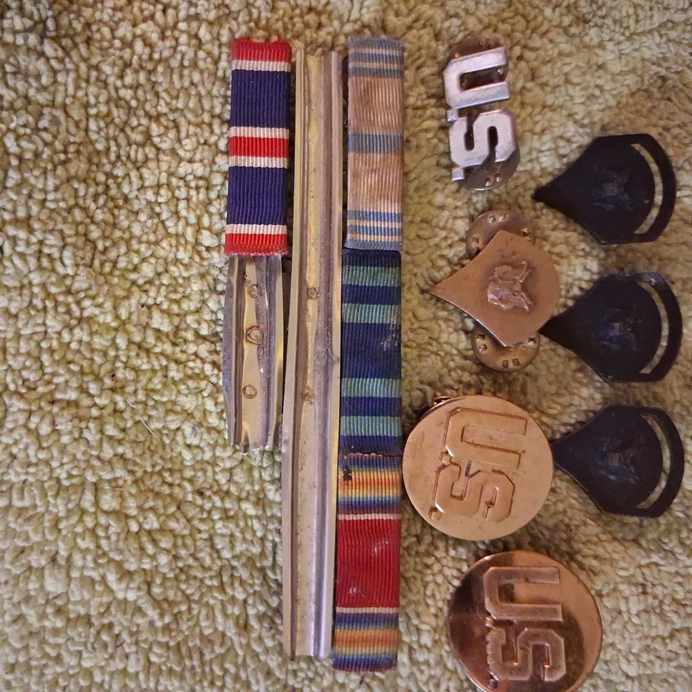 US Army Brass U.S. Brass Collar Devises