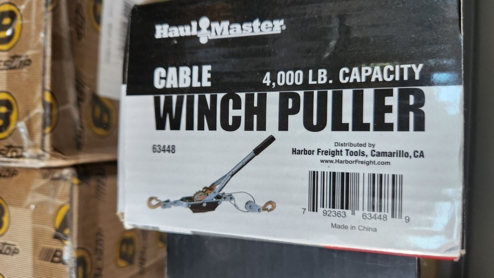 Haul Master Cable Winch Puller 63448