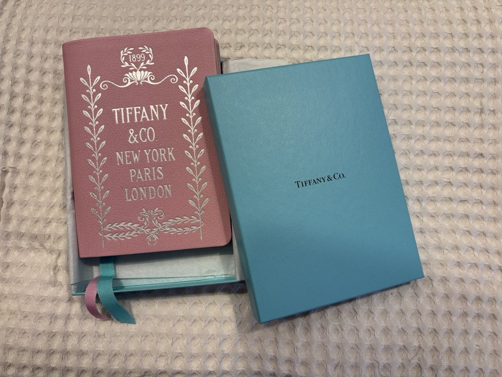 tiffany co Leather Journal / Travel Diary