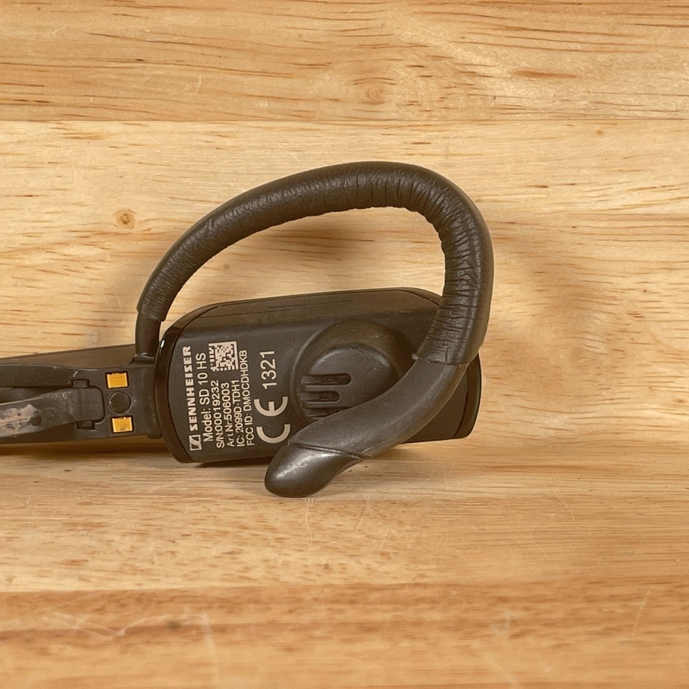 Sennheiser SD 10 HS Black Wireless Bluetooth On The Ear Smart SD Office Headset