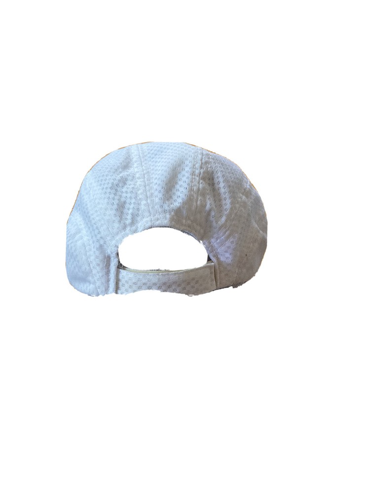 Running Triathlon Austin Tri-cyclist Hat 6-panel White Wicking Breathable EUC