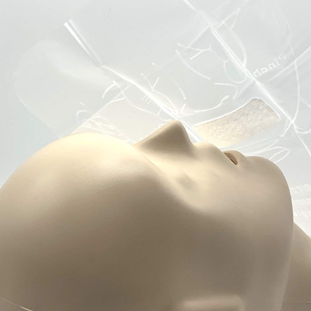 WNL Products WL3120CP CPR Practi-Shield Manikin Training Protector - 200 Shi...