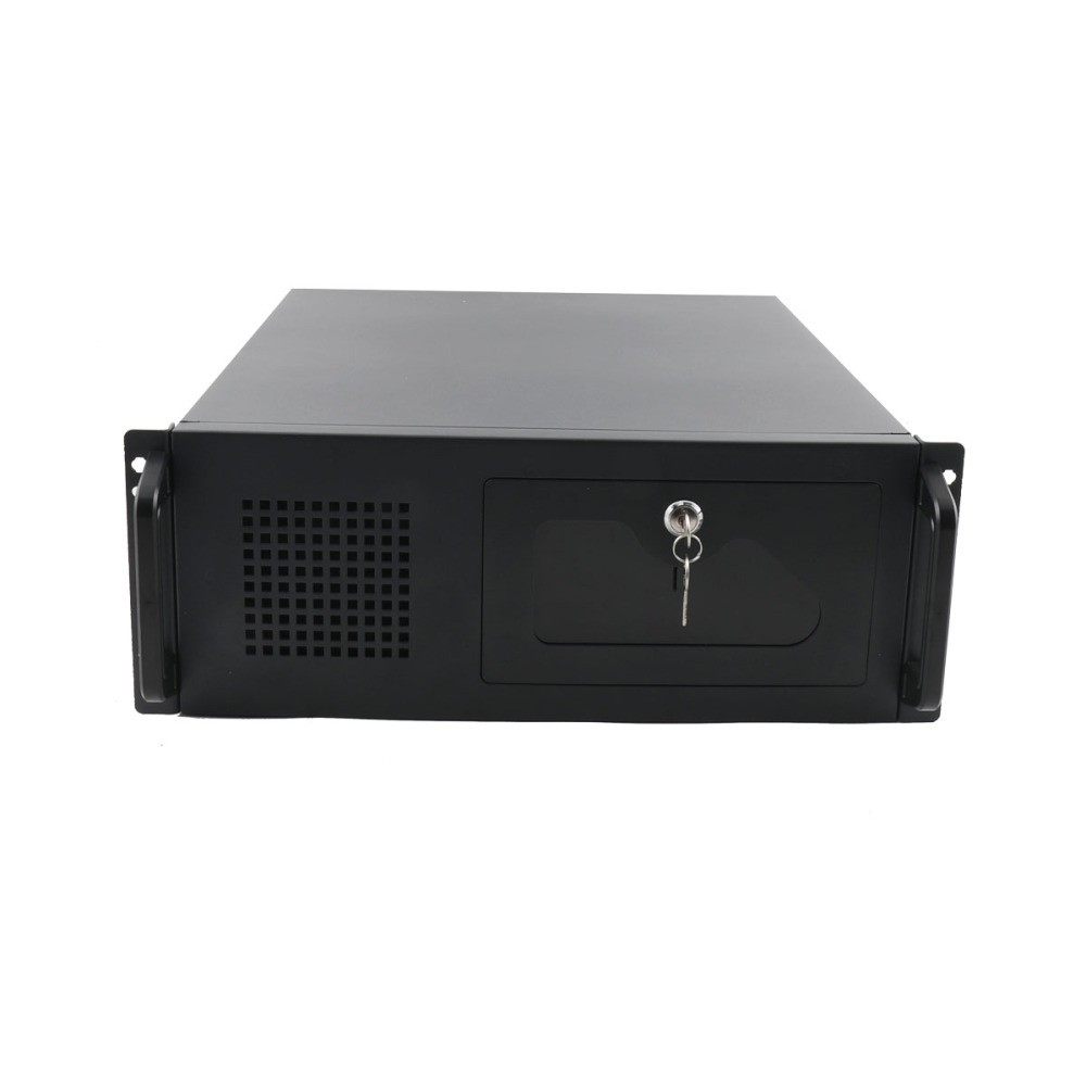 4U Server Case Rack Mount 4U Server Chassis Lockable Computer Cases for Home Lab