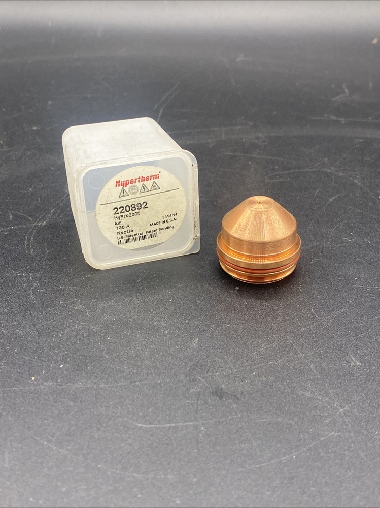 Hypertherm 220892 Nozzle:Hypro2000/Maxpro200 130A Air-130A O2