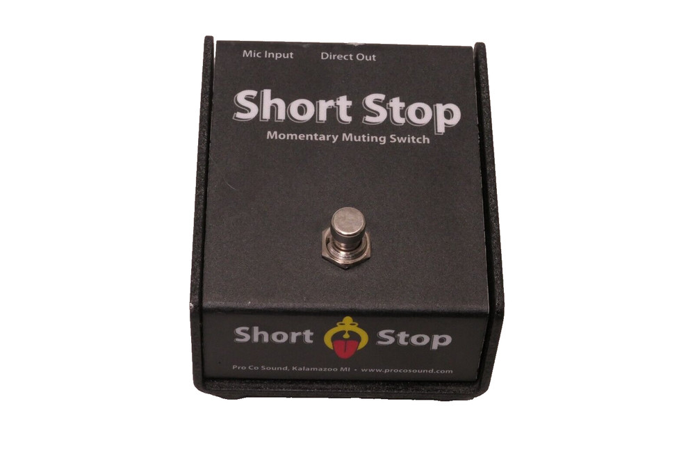 Pro Co ProCo Short Stop Momentary Muting Footswitch