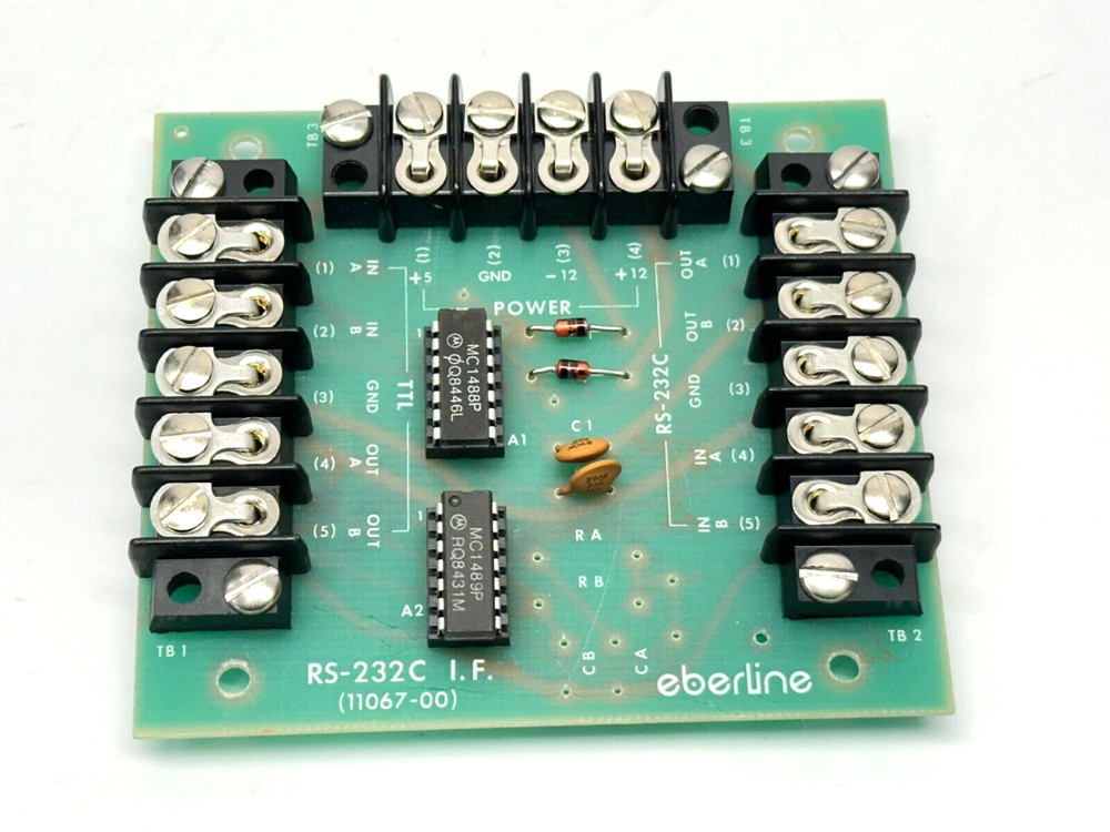 Eberline 11067-00 RS-232C Interface Board YP11067000