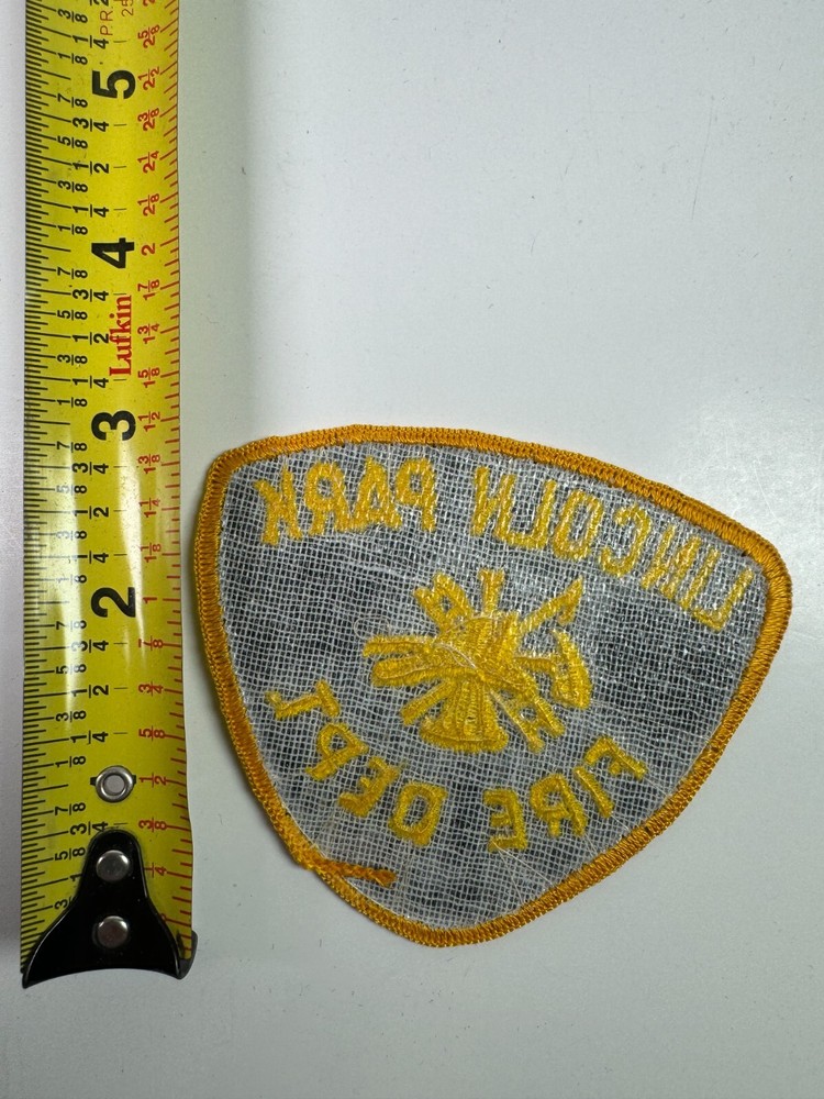 Lincoln Park Fire 3" Patch