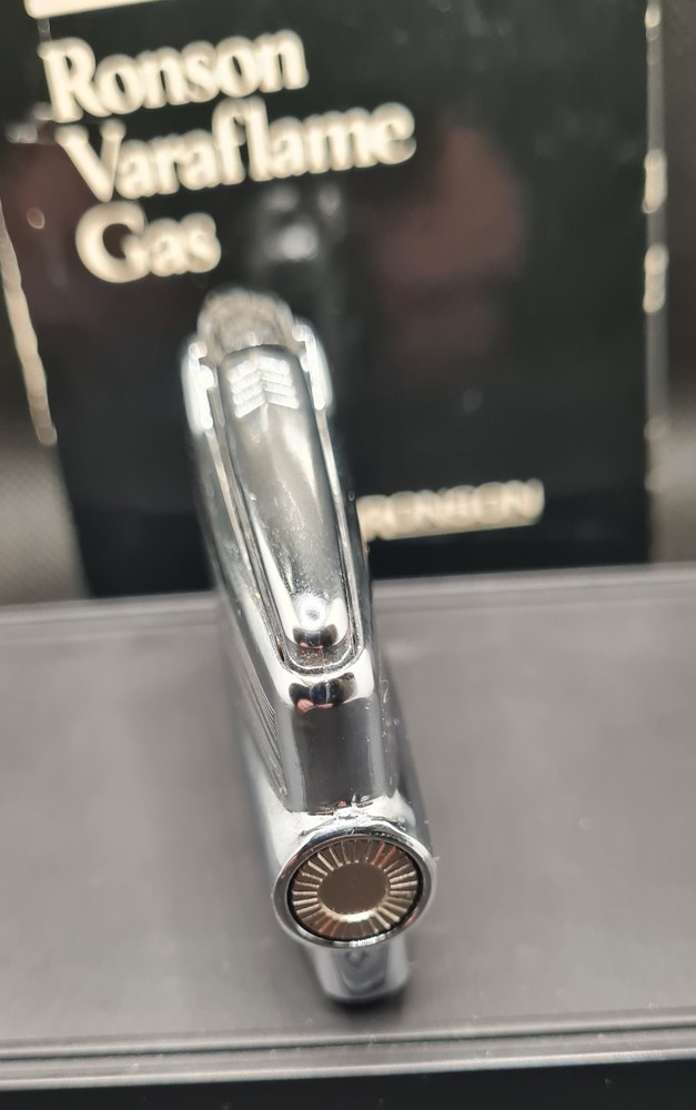 Boxed Mint Condition Ronson Varaflame & Ronson Cigarette Case Working Order