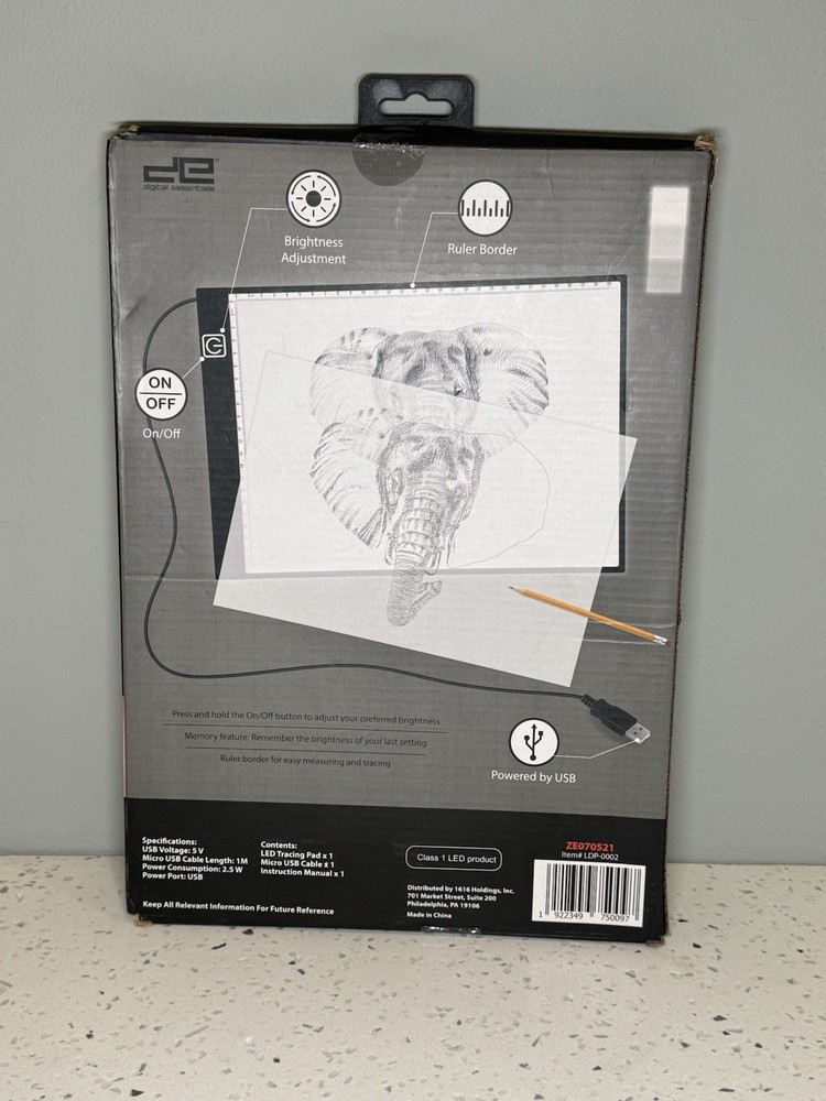 USB Powered Led Tracing Pad New In Box
