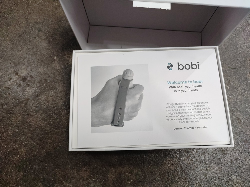 Bobi Guided Breathing & Meditation Device - Hand Exercise for Relaxation